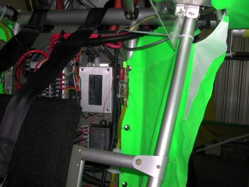 Fire Wall aft enclosure fabric