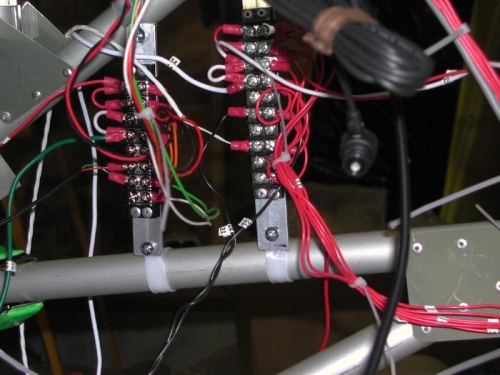 Comm. and MGL EIS terminal blocks