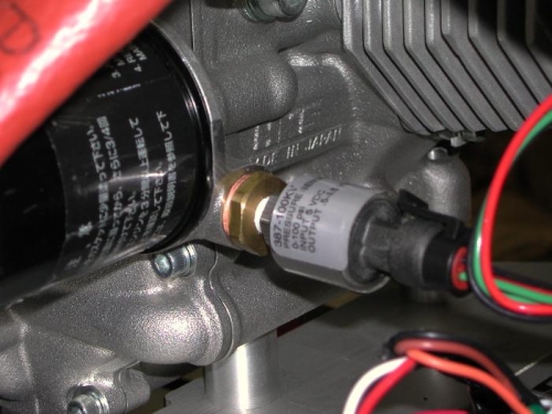 Oil pressure sender