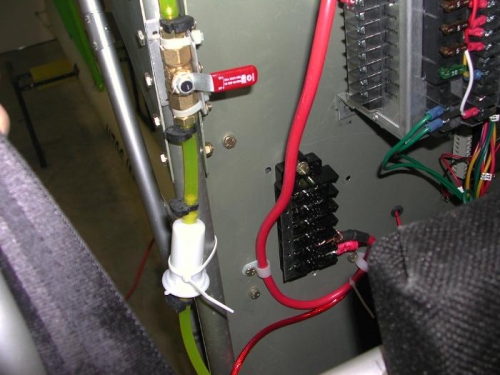 In-cabin fuel valve, 1 of 2