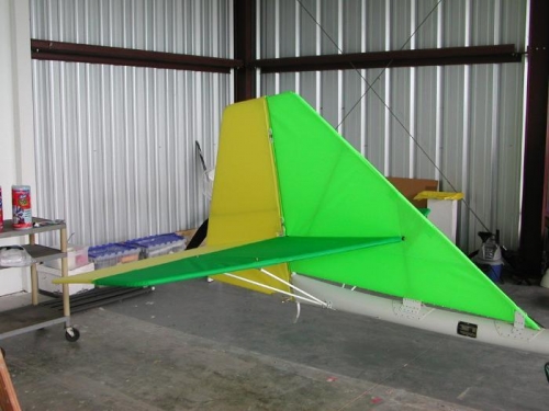 Tail feathers unfurled