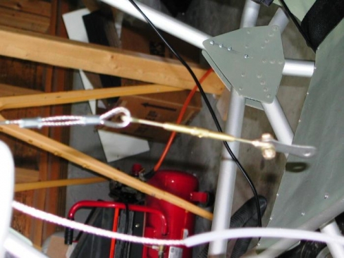 Cabin aileron turnbuckle