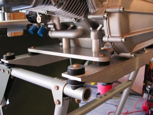 With rubber alone engine not high enough