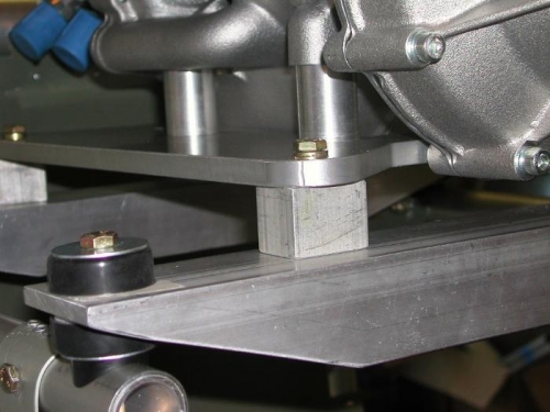 HKS-1 aluminum spacer block