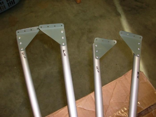 Mounting gusset detail