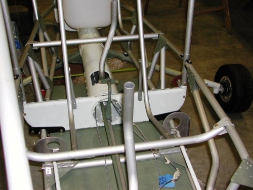 Front seat side rails