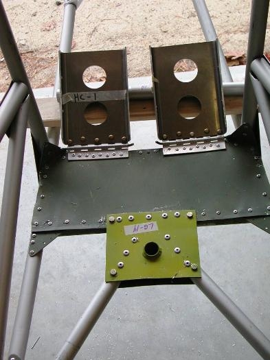 Forward rudder pedals