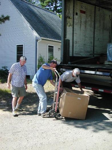 Unloading from truck