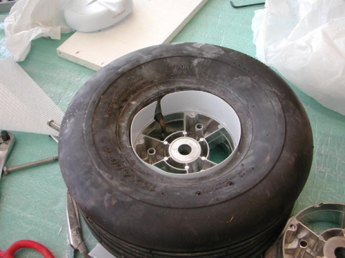 Inserting protective liner