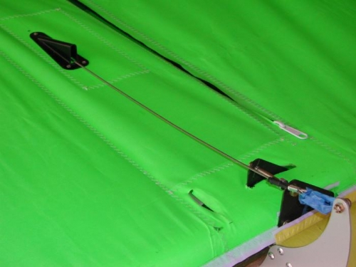 Aileron cable fairlead