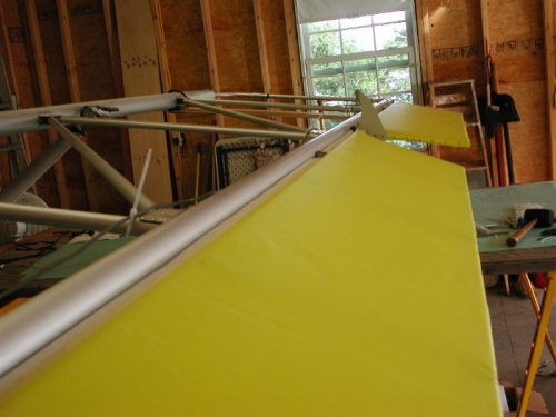 Flap and aileron test fit