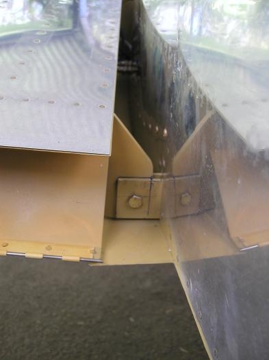 Left rear spar drilled