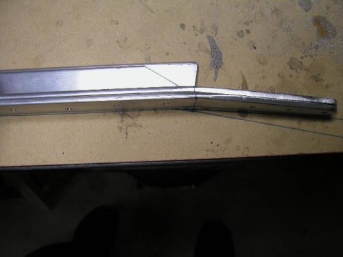 Right bent to 6 degrees