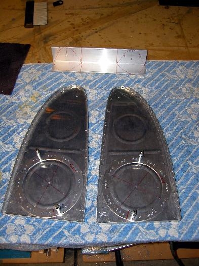 Nose ribs and L angle preped for cutting