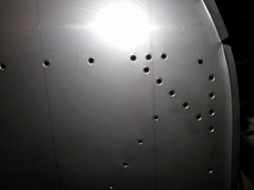 Some of the firewall dimples