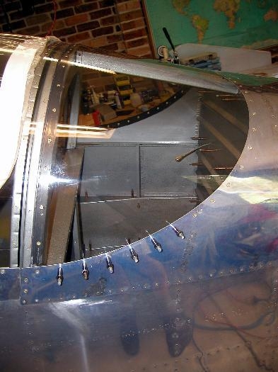 Left side, I ran out of #6 screws and nyloc nuts