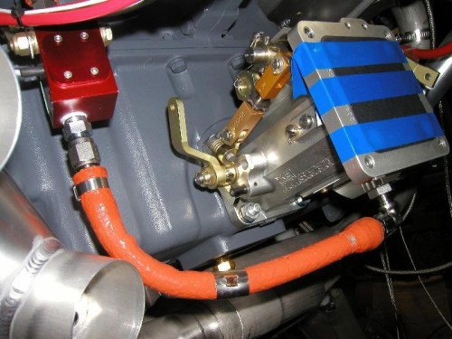 Red cube fuel flow meter