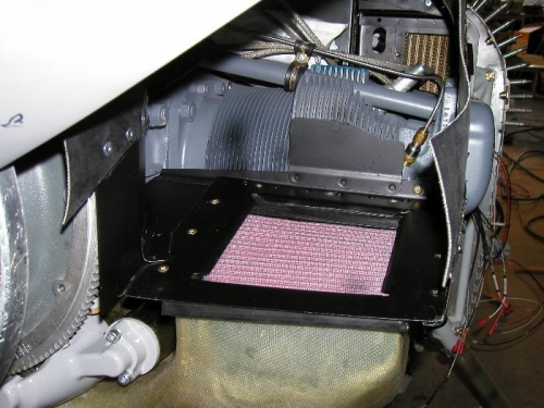 Air filter surround