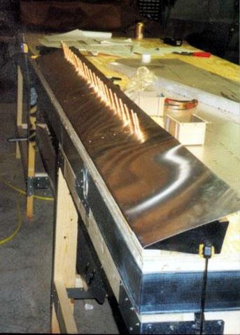 Ailerons ready for rivets