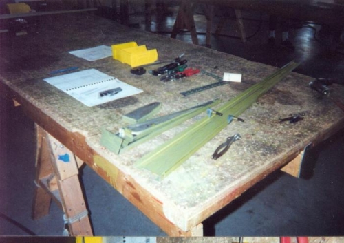 Materials ready to go.