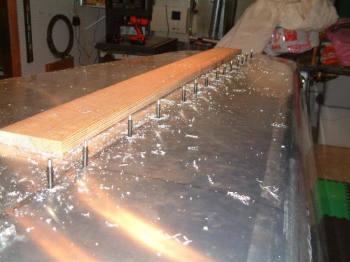 Spar Rivet Line drilled for A5