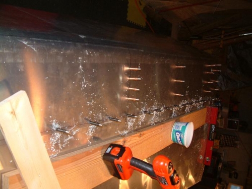 All Rib positions drilled.