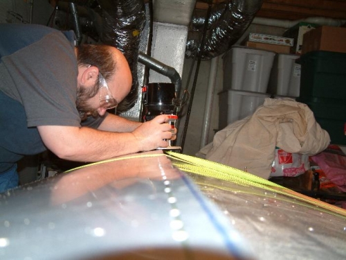 Got the router and starting the tirm.