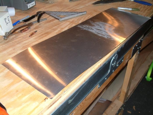 Marked Template Ready for Holes