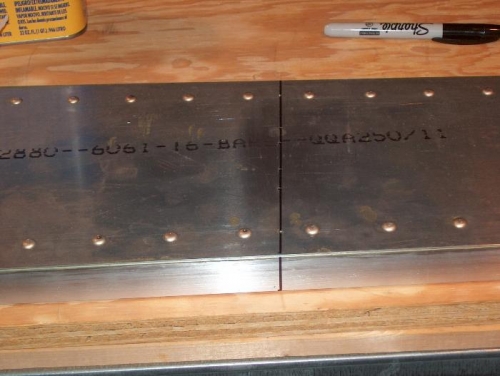 Mark Rivet Lines for Reference