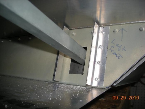 Left Balance arm with  MY rear channel  L anlges