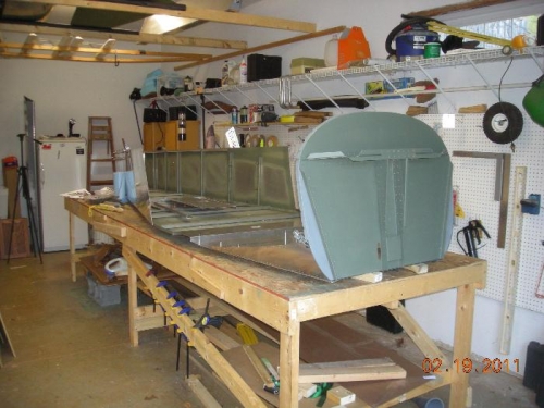 Firewall clamped in place