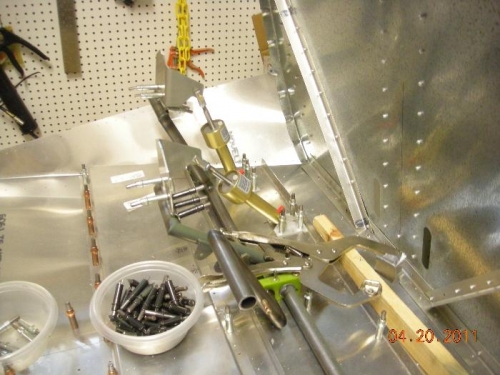 Brakes on Pilots side