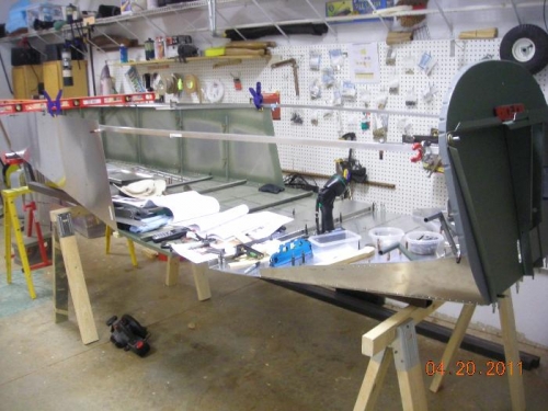 Longerons & firewall set