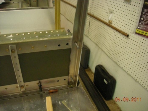 Left side forward upright