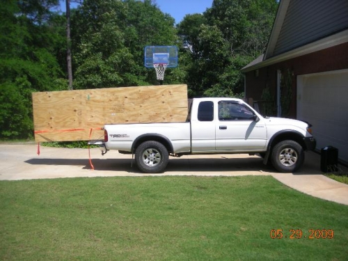 My F250 was proud of the little truck!