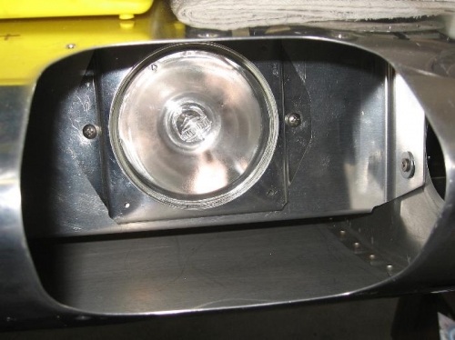 LE opening with bracket and HID light