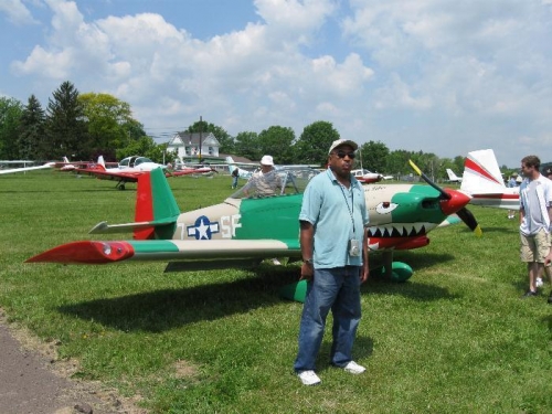 Reggie and a RV-4.