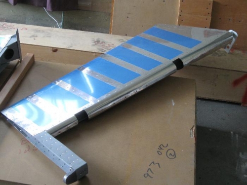 Finished right elevator