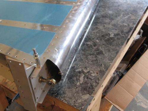 A boo-boo from using the wrong bucking bar.