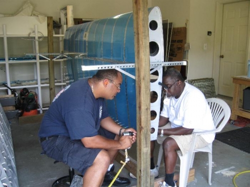 We have a system and we working in a rhythm.