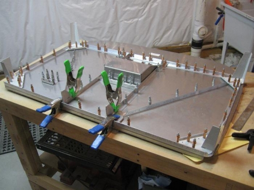 The rear of the firewall