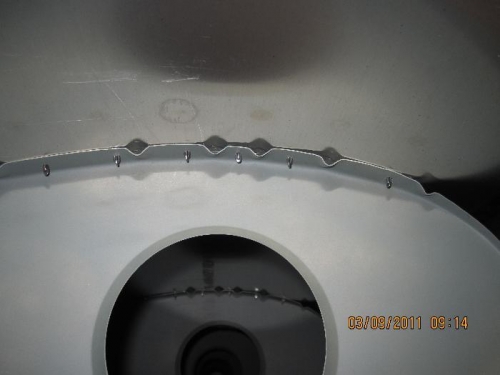 new holes in proper placement
