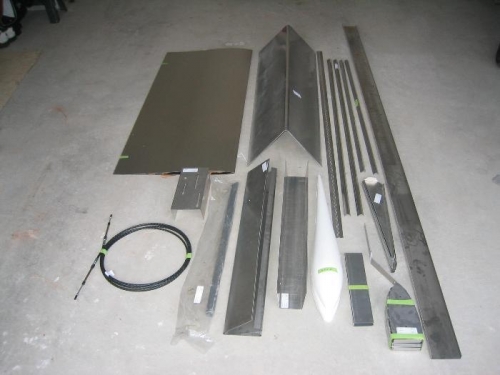 Stabilator aluminum parts