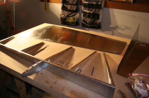 parts disassembled and deburred