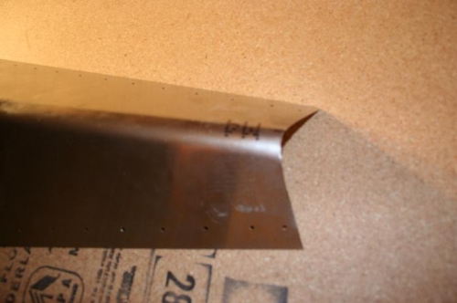 top of nose skin trimed as per instructions