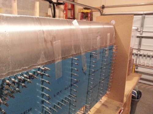 Strapping Tape Holds Skin