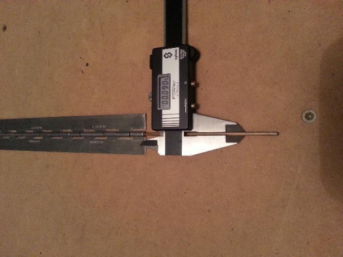 Hinge Pin Measures 0.090