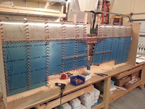 Stabilator Top Drilled & Clecoed #30