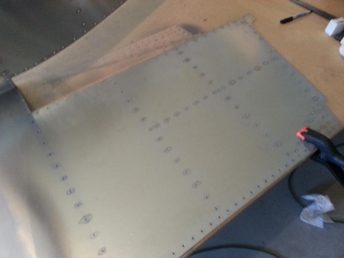 Oxidation Around Pre-Drilled Holes