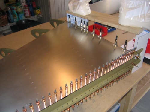 Clamped Skin at Bottom